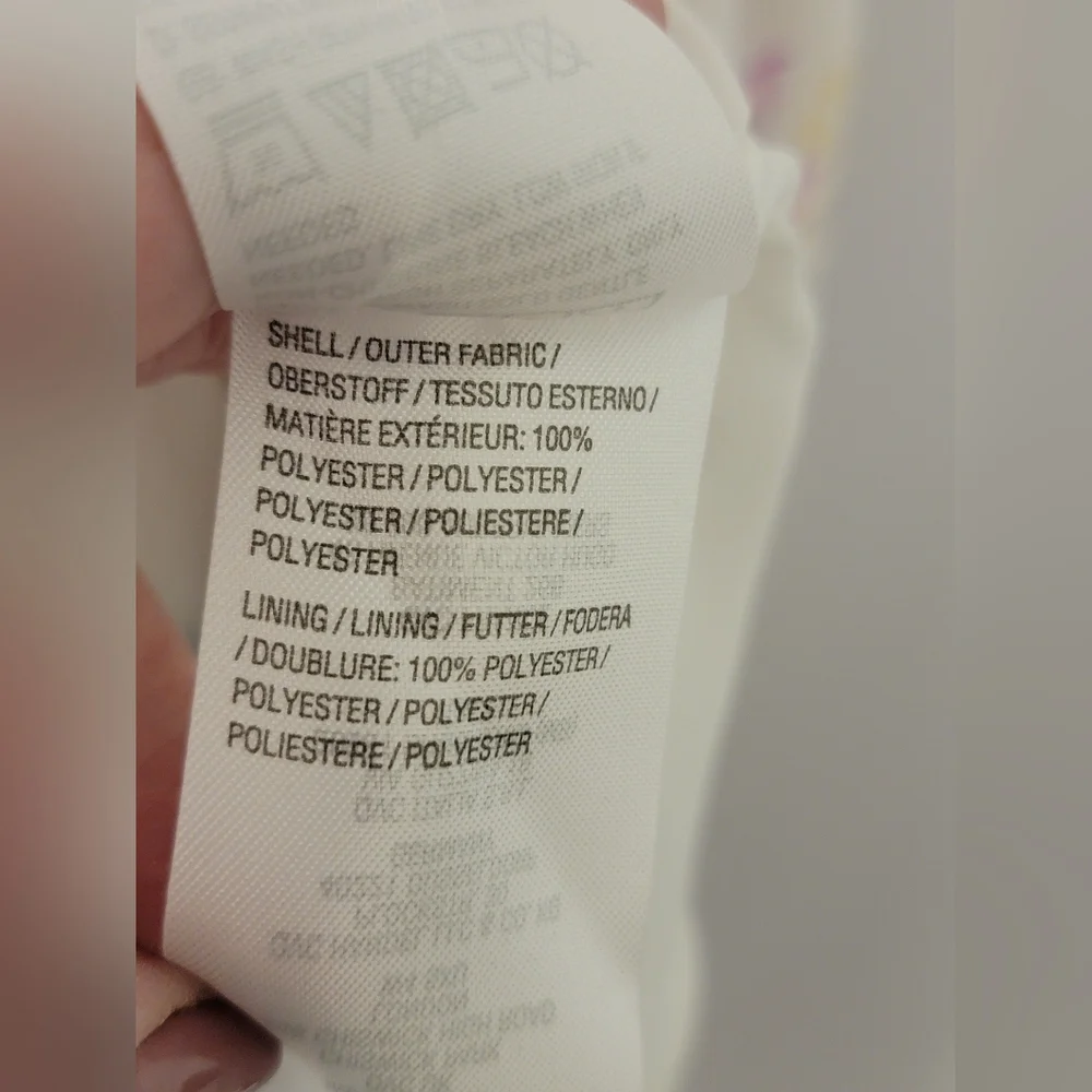 Belle By Kim Gravel Floral Ruffle Sleeve Top Size 2X - Picture 13 of 13